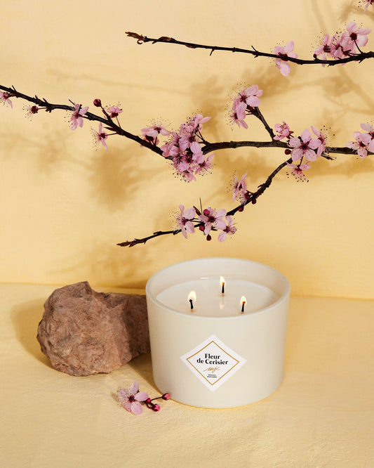 Grande bougie Fleur de Cerisier