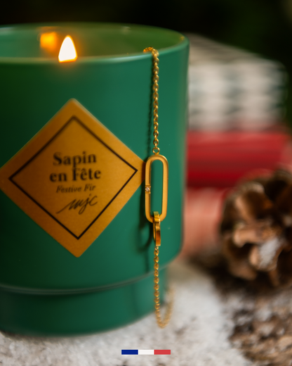 Coffret à composer Bougie bijou de Noël