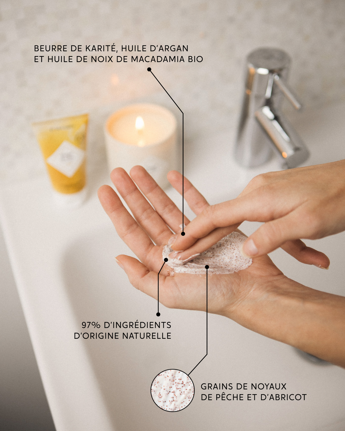 Coffret Mon Rituel du Bain - Monoï ou Fleur de thé